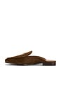 view 5 of 5 Linnie Mule Loafer in Warm Nutmeg Suede