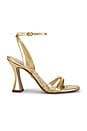 view 1 of 5 Junie Sandal in Amber Gold Se