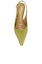 view 4 of 5 Bianka Slingback Pump in Martini Olive Suede