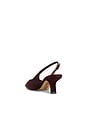 view 3 of 5 ESCARPIN BIANKA SLINGBACK in Cafe Noir Suede