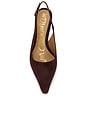 view 4 of 5 ESCARPIN BIANKA SLINGBACK in Cafe Noir Suede