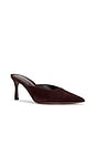 view 2 of 5 Margeaux Mule Pump in Cafe Noir Suede