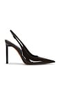 view 1 of 5 Tegan Slingback Pump in Rich Chocolate