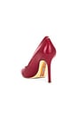 view 4 of 5 Hazel Pump in Deep Scarlet