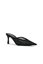 view 2 of 5 ESCARPIN MARGEAUX MULE  in Black Mesh