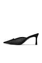 view 5 of 5 ESCARPIN MARGEAUX MULE  in Black Mesh