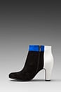 view 5 of 5 Shay Bootie en Black/Bright Blue/Snow White in Black & Bright Blue & Snow White