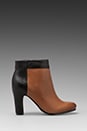 view 1 of 5 Shay Bootie in Saddle/Black in Saddle & Black