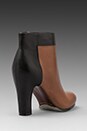 view 4 of 5 Shay Bootie in Saddle/Black in Saddle & Black