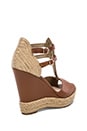 view 4 of 5 Katarina Wedge in Saddle