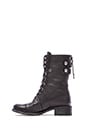 view 5 of 5 Darwin Boot in Black Combat Tumbled Leather