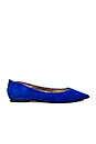 view 1 of 4 Rae Flat in Blue Suede