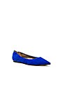 view 2 of 4 Rae Flat in Blue Suede