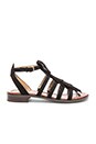 view 1 of 5 SANDALES ESTELLE in Black Suede