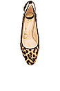 view 4 of 5 Lola Leopard Calf Hair Heel in Brown & Black