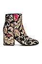 view 1 of 5 Taye Bootie in Black Multi Metallic Jacquard