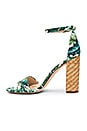 view 5 of 5 Yaro Sandal in Jade Multi Palm