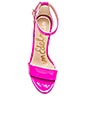 view 4 of 5 Yaro Sandal in Neon Fuchsia Patent