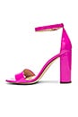 view 5 of 5 Yaro Sandal in Neon Fuchsia Patent