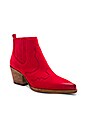view 2 of 5 Winona Bootie in Deep Red