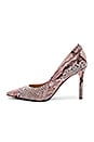 view 5 of 5 Hazel Heel in Pink Multi Snake