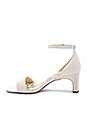 view 5 of 5 Holmes Heel in White Leather