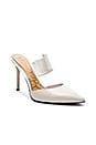view 2 of 5 Hope Mule in White Lucite