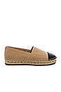 view 1 of 5 Krissy Espadrille in Classic Nude & Black