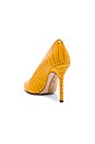 view 3 of 5 Hazel Heel in Yellow Crocco