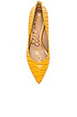 view 4 of 5 Hazel Heel in Yellow Crocco