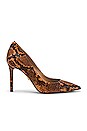 view 1 of 5 Hazel Pump in Dusty Orange Snake