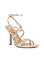 view 2 of 5 Leeanne Strappy Stiletto in Molten Gold