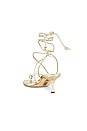 view 3 of 5 Jamila Sandal in Molten Gold