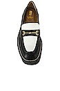 view 4 of 5 Laurs Loafer in Black & Bright White