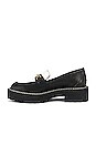 view 5 of 5 Laurs Loafer in Black & Bright White