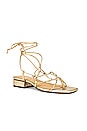 view 2 of 5 Daffy Sandal in Gold Leaf & Soft Silver