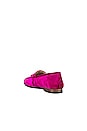 view 3 of 5 Loraine Loafer in Raspberry