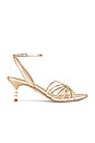view 1 of 5 Phillipa Sandal in Gold Leaf