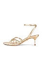 view 5 of 5 Phillipa Sandal in Gold Leaf