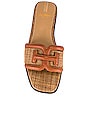 view 4 of 5 Irina Slide in Rich Cognac & Cuoio