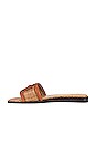 view 5 of 5 Irina Slide in Rich Cognac & Cuoio