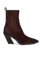 view 1 of 5 MANDEY ブーティー in Chocolate Brown