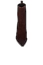 view 4 of 5 MANDEY ブーティー in Chocolate Brown