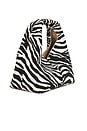view 3 of 4 Diamond Handbag in Zebra