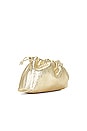 view 4 of 5 Mini Drawstring Bag in Gold
