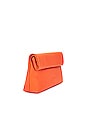view 3 of 4 Pillow Clutch in Tangerine