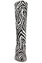 view 4 of 6 BOTA A LA PANTORRILLA PETRA in Zebra