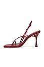 view 5 of 5 WISHBONE 90 ヒール in Burgundy