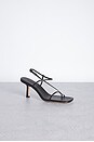 view 2 of 5 Cross Front 70 Heel in Black