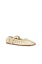 view 2 of 5 Zadie Ballet Flat in Gold
